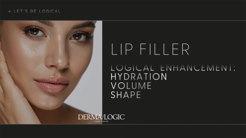 Natural lip filler results in South Jersey at Dermalogic Laser Center