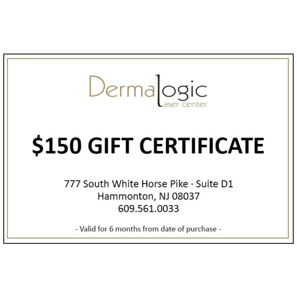 Dermalogic Laser Center Gift Certificate - $150