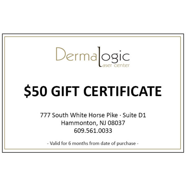 Dermalogic Laser Center Gift Certificate - $50
